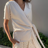 Karmamia - Dagmar Blouse Ivory
