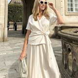 Karmamia - Dagmar Blouse Ivory