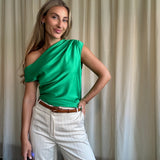 Imperial - Drape top green