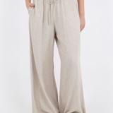 Neo Noir - Lissabon Soft Linen Pants